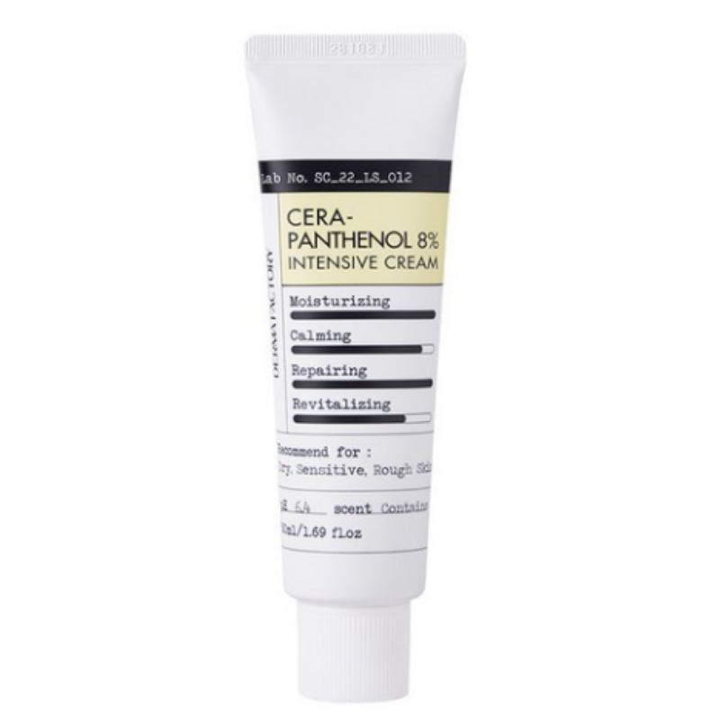 Dermafactory Cera Panthenol 8% Intensive Cream Barrier Repair Moisturizing Face Cream 50ml