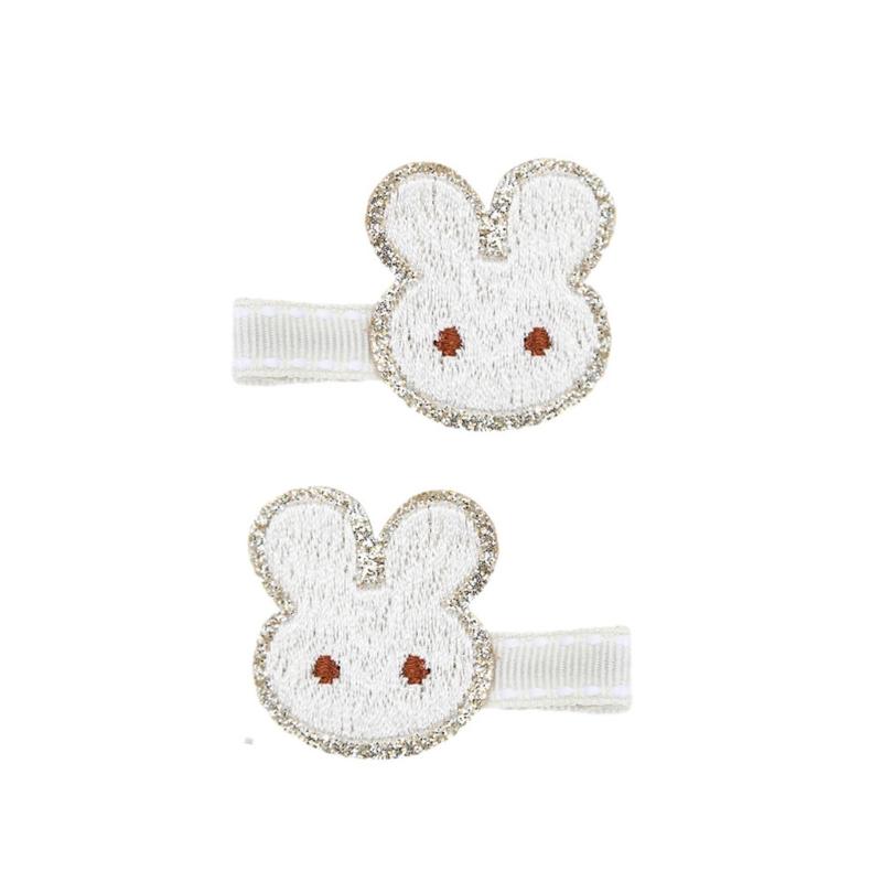 

Lovely Rabbit Hair Barrettes Sweet Girls Hair Clip Kids Hairpin with Strong Grip Feature for Daily Outings and Parties 1