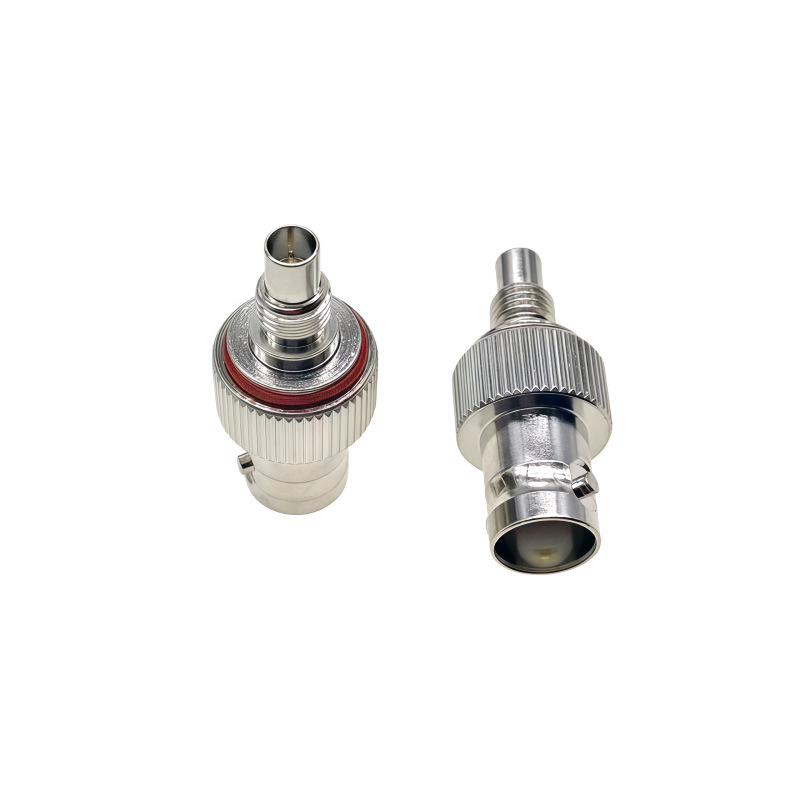 Nickel-Plated All-Copper BNC To Motorola R7 Walkie-Talkie RF Coaxial Connector (BNC Female)