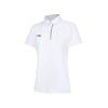 Li Ning Plain Logo Short Sleeve Polo Shirt Women Tops White APLS006-1