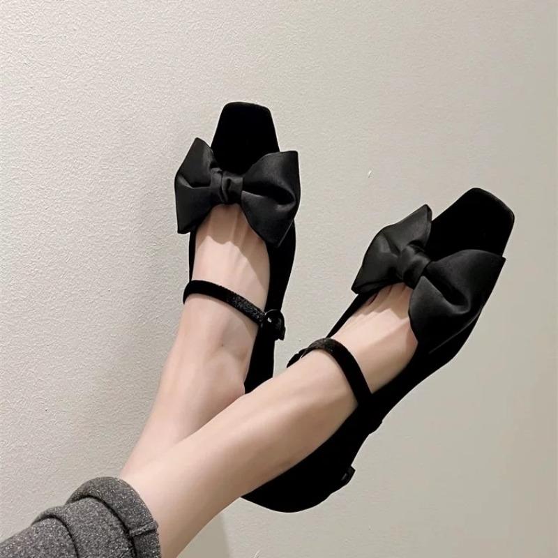 Women Shoes Summer New Butterfly Knot Women Sling Backs Heels Shoes Sexy Dress Thin Heel Pointed Toe Ladies High Heels Women