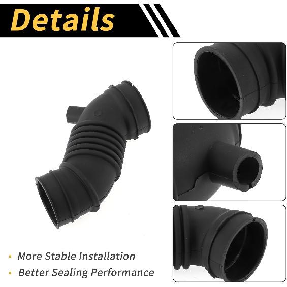 Manguera de admisión de aire del motor para Toyota Land Cruiser Prado LC120 2003-2009 Manguera de admisión del filtro de aire No. 1788175212 Goma 1 ud.