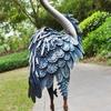 Animal Sculptures Large Art Mental Ornaments Retro Aesthetic Sculpture for Home Garden Modern Accessories for Living Rooms
