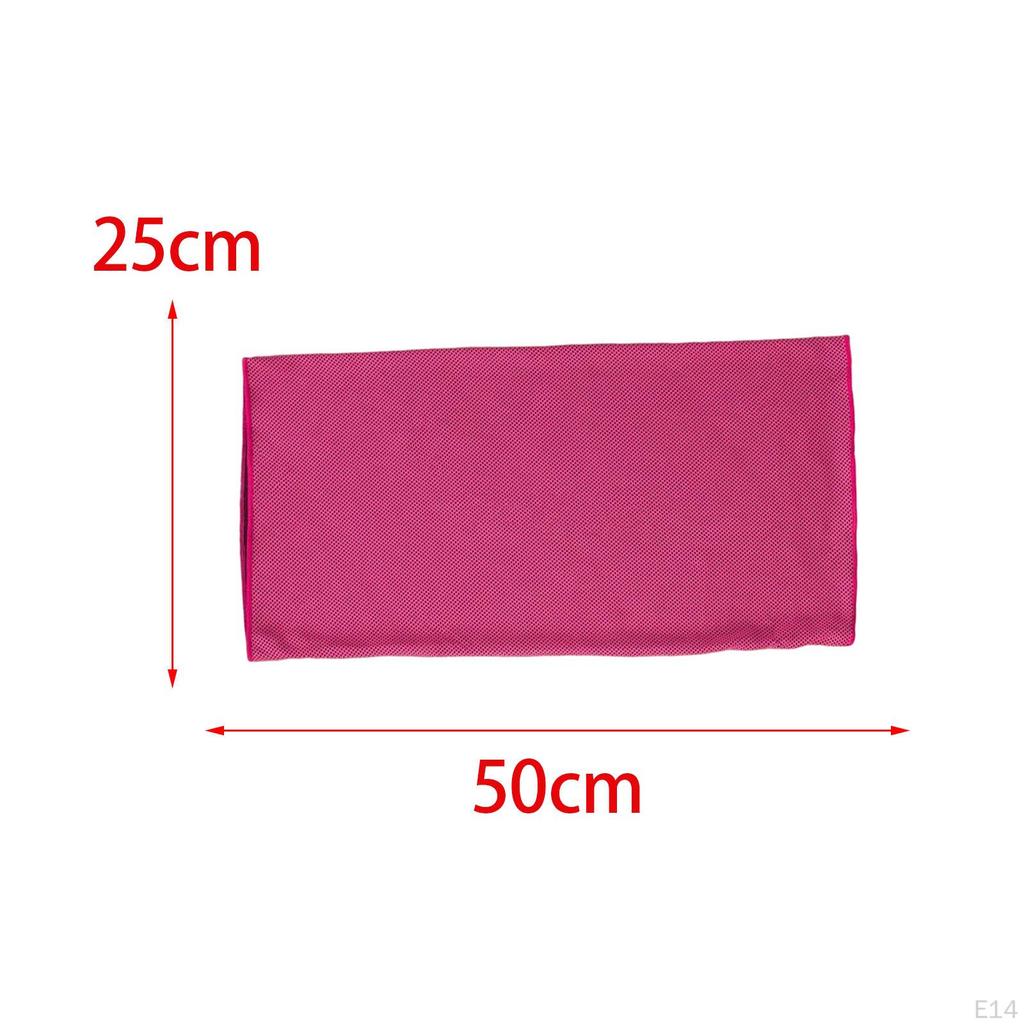 Cooling Band Exercise Wrist Sweatband Sweat Absorbing Wristband for Men Women Gym Sports Fitness