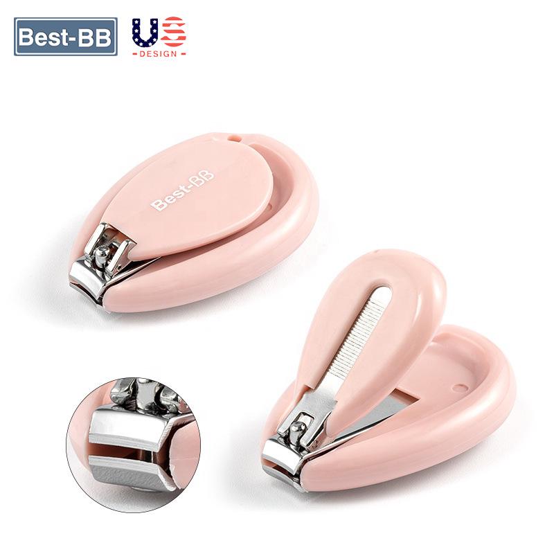 4-Piece Infant & Toddler Nail Care Set: Anti-Pinch Clippers & Scissors