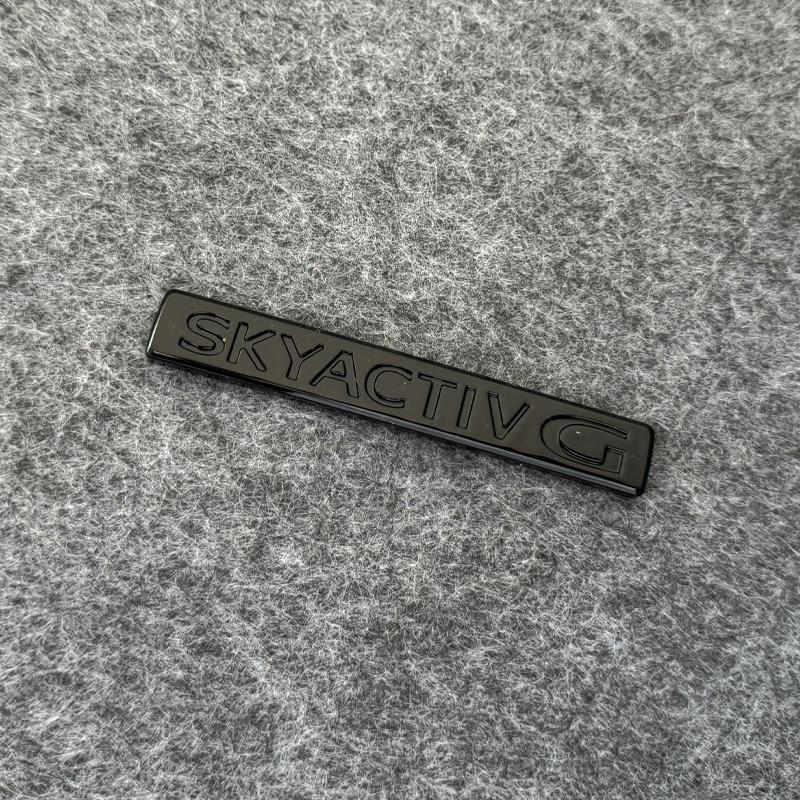3D MX-5 SKYACTIV TECHNOLOGY SKYACTIV G Emblem Badge Set, ABS Plastic Replacement Car Sticker Decal for Mazda Miata MX5 NC ND NA