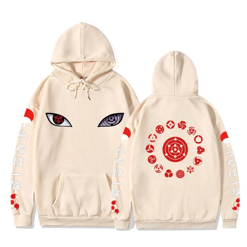 2025 Naruto Manga Inspiré Sweat À Capuche Automne Hiver LaidBack Sweat Unisexe Haut Tendance Sweat À Capuche Pour Femme