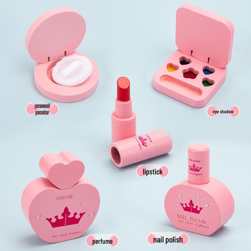 Kids' Makeup Bag Set: Role-Play Dressing Table Toy for Girls Ages 4-6