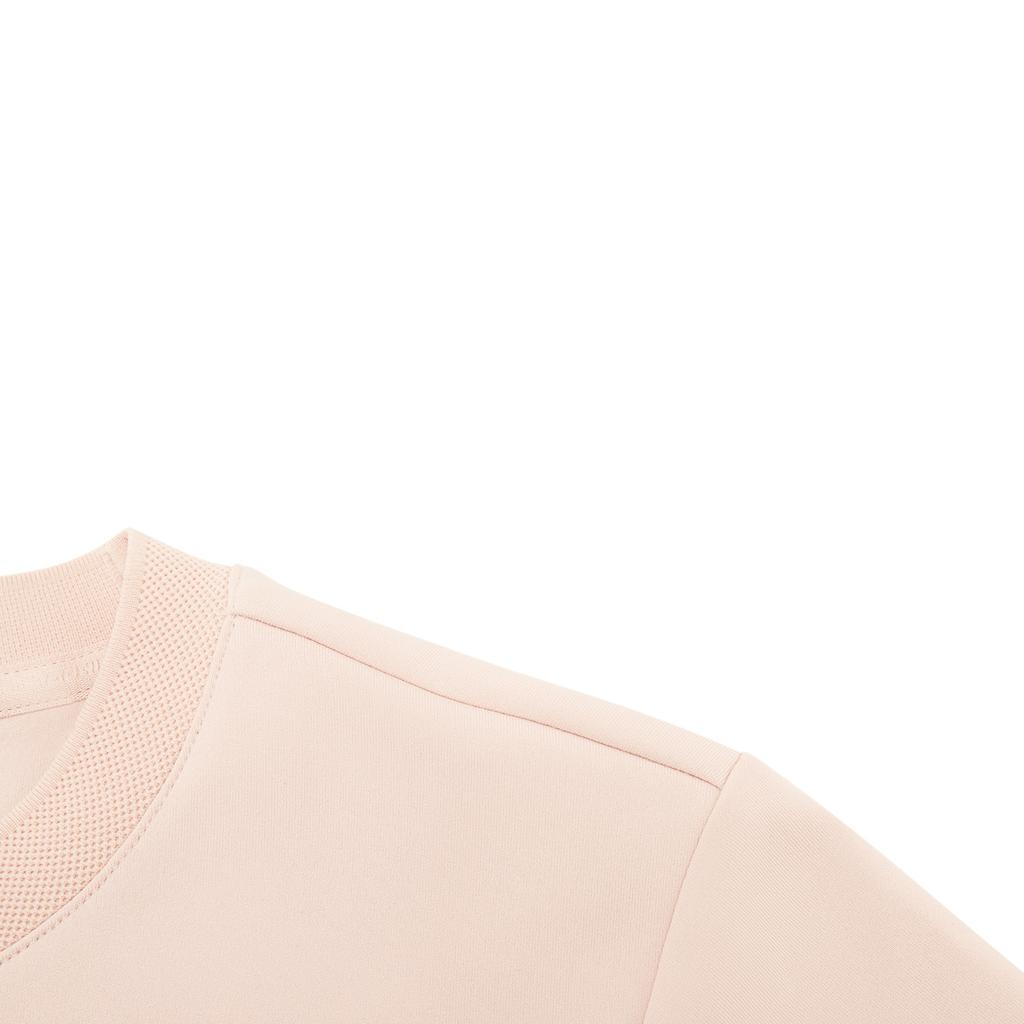Li Ning Fitness Series Warm Round Neck Logo Sports Casual Sweatshirt Women sweatshirt AWDW074-5
