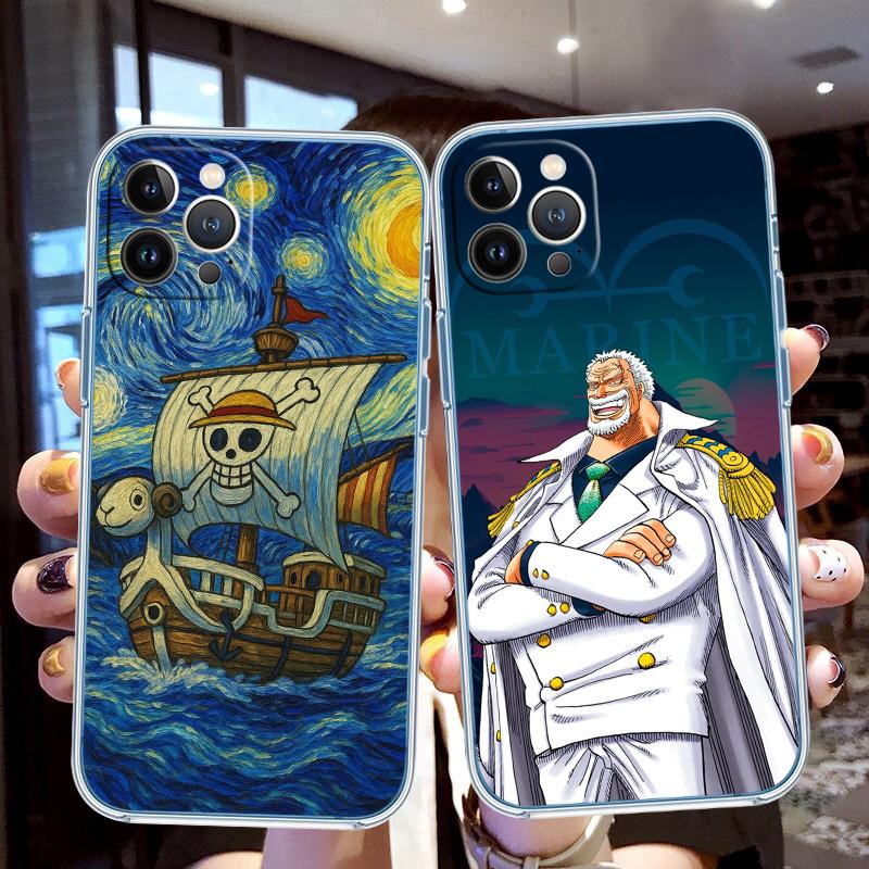FM4 Anime One Piece Transparent Phone Case for Motorola Moto G40 G04 G05 One Ace Action Fusion + Plus Hyper Macro Vision Zoom