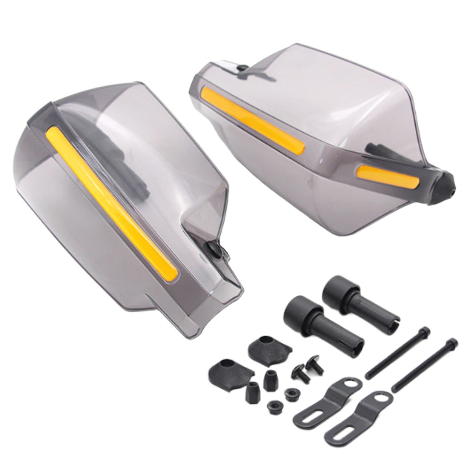 Handle Guards Knuckle Guards Motorcycle Cold Weather Protection Windproof Protection Rain Protection Cub Left and Right Set Universal Tigre Blanc