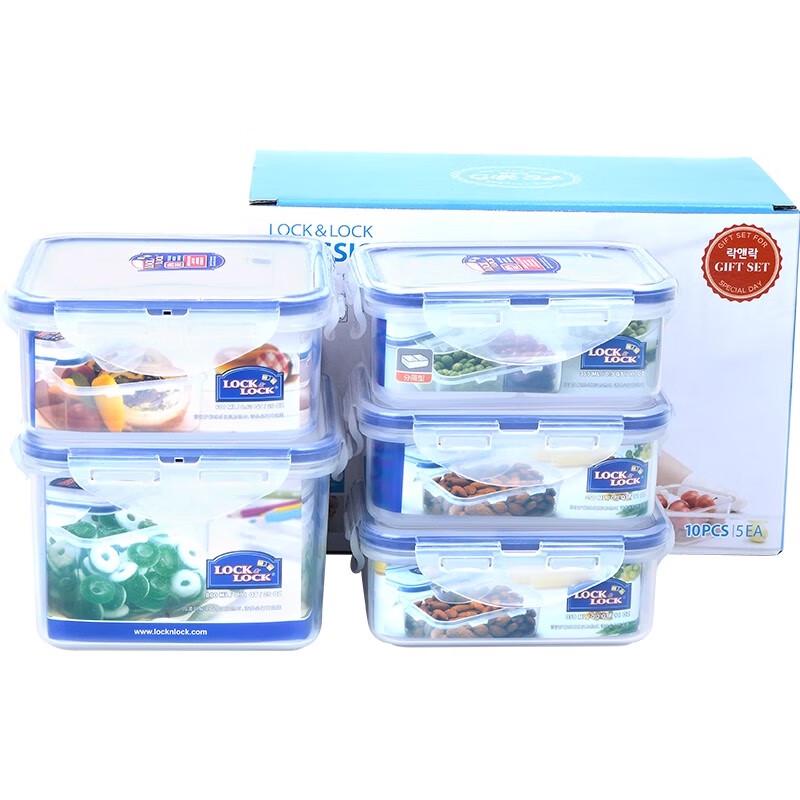 

LocknLock 5-Piece Food Storage Container Set