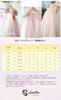 LIANFOR Formal Baby Ceremony Kids Kindergarten Entrance Wedding Cute Dress with Baby Girl Shrine Visit Birthday Bridesmaid Sizes Children's Dress,