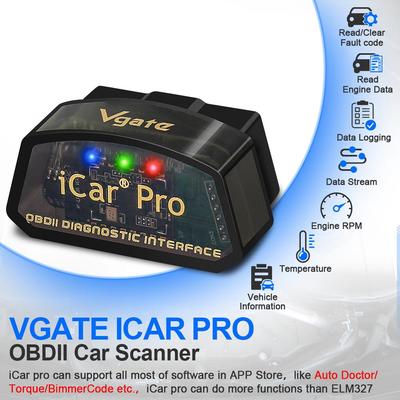 ICar Pro Bluetooth 4.0/WIFI Auto Diagnosetool V2.3 OBD2 EOBD Codelezer Auto Scanner 16PIN voor Android/IOS/PC PK Elm327