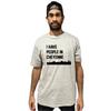 Ich habe Leute in Cheyenne Wyoming Skyline T-Shirt