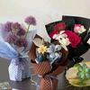 10Pcs Matte Finish Embossed Bouquet Wrapper 3D Wave Embossed Florist Bouquet Packaging  Flower Shop