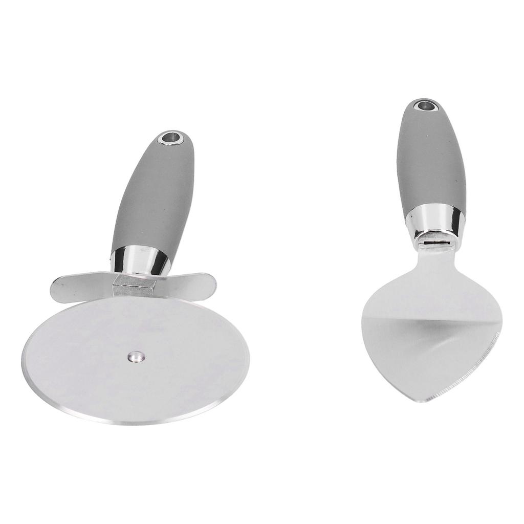Pizza Tool Kits Pizza Cutter Wheel And Shovel Stainless Steel Pizza Slicers Kitchen Gadgets