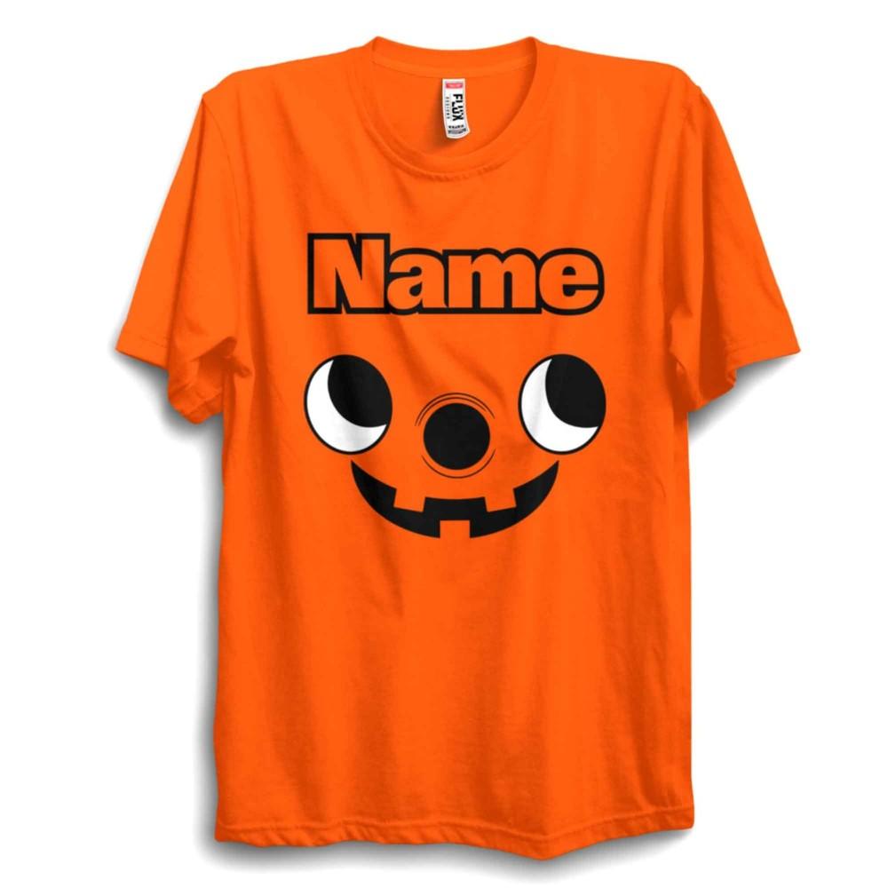 

Halloween Smiling Vacuum Personalised T-Shirt – Funny Custom Name Top | Humorous S