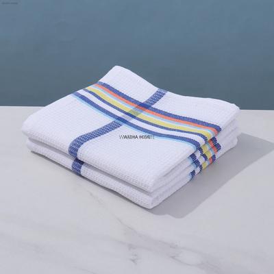 38*64Cm Dish Drying Cloths Reusable Clean Towel Plaid Kitchen Towels Checkered Cleaning Towels Dishcloths Set Soft Absorbent