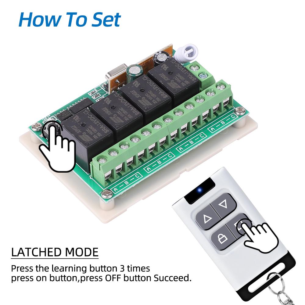 Dual Mode Switching Duplicator Remote Control 433 315 868 330MHz 4 Keys Cloning Code RF Wireless Copy Controller For Garage Door