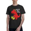 Tyrannosaurus 100 Cotton Casual Breathable Confortable Totoro Mens Designer Clothes Mens Gifts