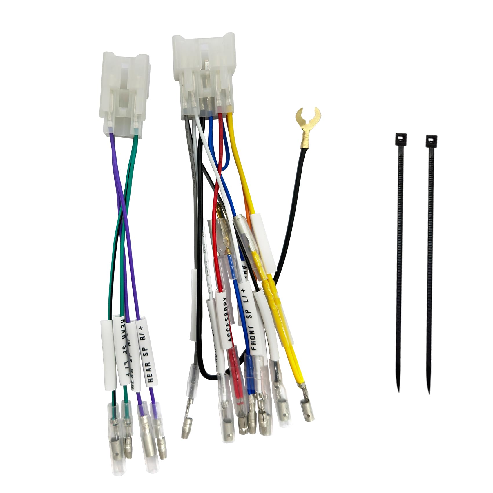 

OTORAM audio harness for Toyota and Daihatsu vehicles compatible/replaceable (10P/6P) [Used]