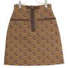 Gucci XDisney Disney [Excellent Condition/Domestic Authentic] 602249 GG Mickey Mouse Skirt 38 BrownUsed
