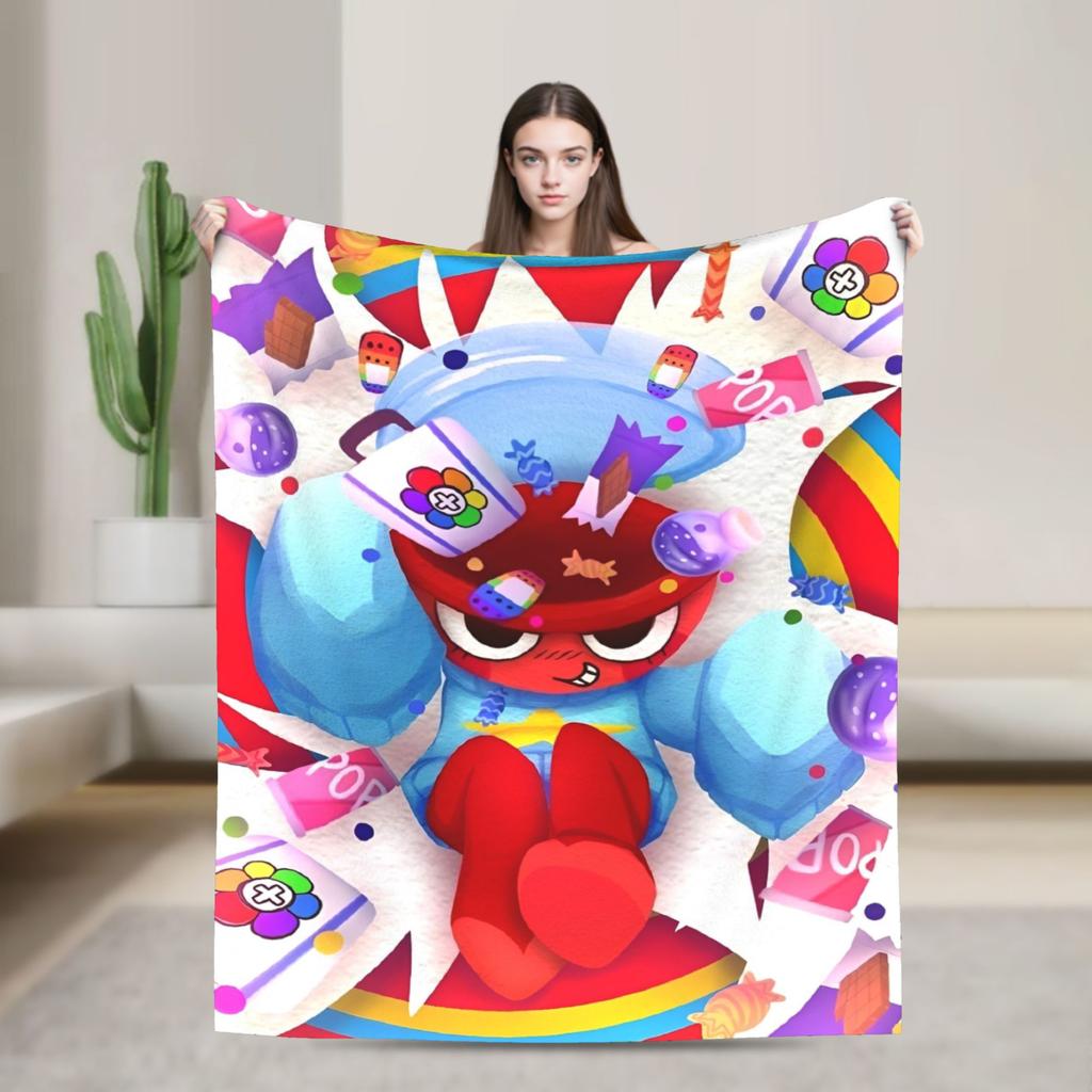 Dandys World Fleecové deky Jsem jen kamínek Vtipné přehozy na pohovku Postel Obývací pokoj 200x150cm Přikrývka
