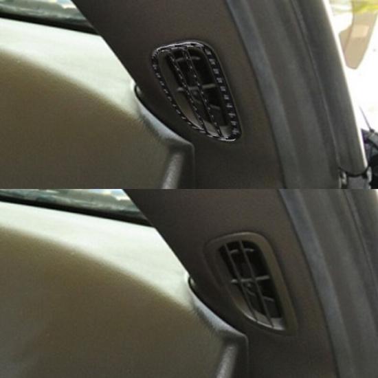 Carbon Fiber Interior Defogger Air Vent Cover For Chevrolet Corvette C6 05-13