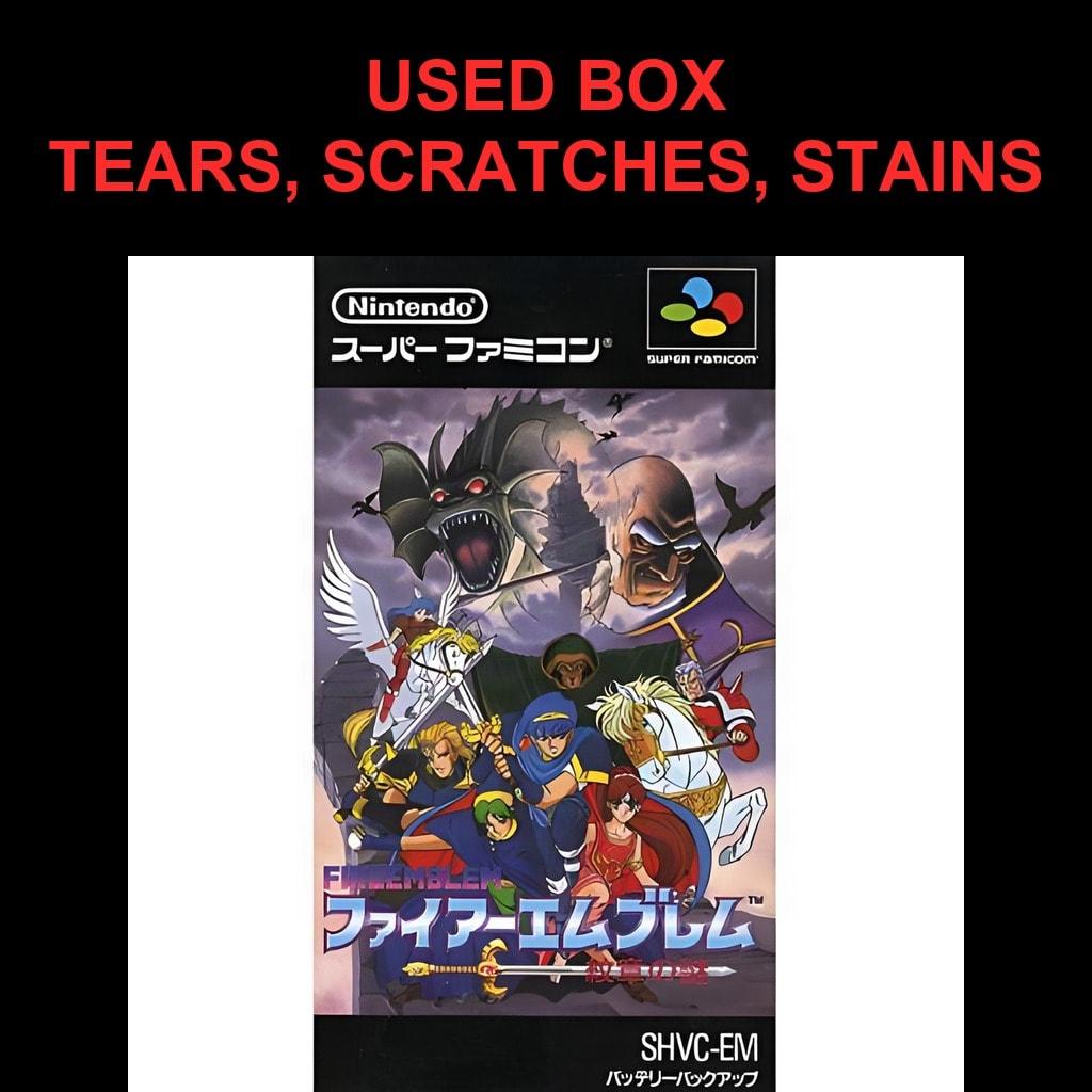 Used Fire Emblem - Monshou No Nazo SFC SNES Super Famicom SHVC-PA33J Tested Working Nintendo Strategy NTSC-J Super Nintendo Cartridge