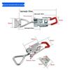 30 Stainless Steel Quick Release Adjustable Toggle Latch Lock Clip Box Buckle