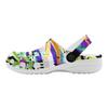 Breathable Printed EVA Beach Clogs Unisex Lightweight Slip On Garden Shoes Pool Bathroom Home Summer Sandals Lightweight Wear
