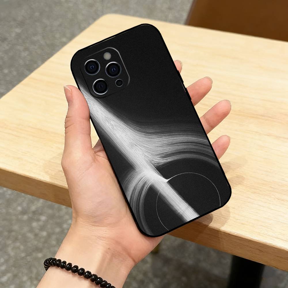 f-Film Interstellar movie Phone Case For iPhone 17,16,15,14,13,12,11 Plus,Pro Max,XS,Soft Silicone Black Cover iPhone14
