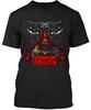 Blacktop Mojo Dark Fantasy Wolf & Warrior T-Shirt