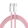 Hot Selling 1M 2M PD Quick Charging Type C Cable 60W Fast Data Transfer with Nylon Jacket for Mobile Phone