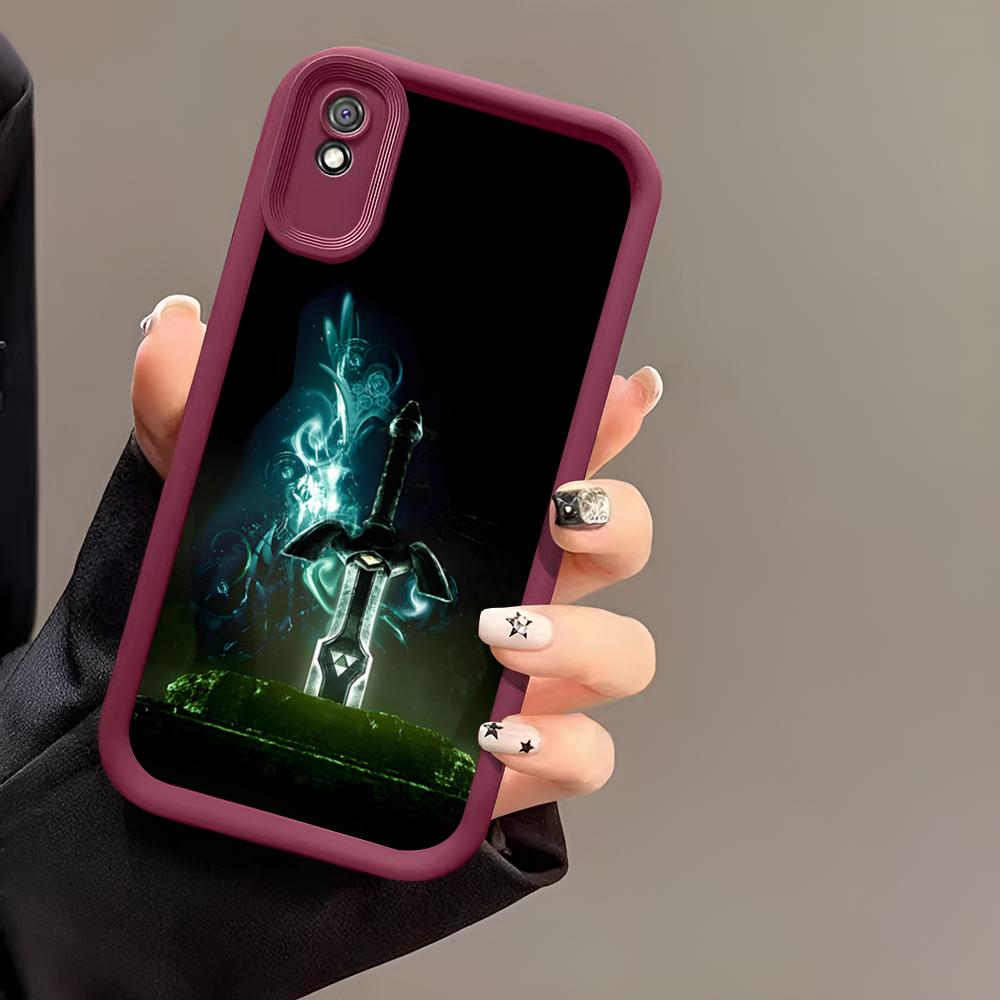 

Game L-Legends Of The Z-Zeldas Phone Case for Samsung Galaxy A55-A05 angle Eye Ladder Soft TPU smartphone Cover Samsung A345G
