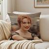 SScarlett Johansson Cushion Cover Pillowcase Antidustmite living Room Sofa Decor Cushion Room