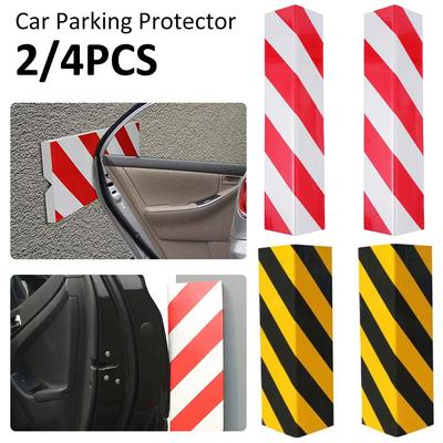 2/4 Stück Garagenwandschutz, Schaumstoffkanten-Eckstoßstange, Schaumstoff-Wandeckenschutz, Autoaufkleber, kratzfest, Parkplatz, Autotürschutz