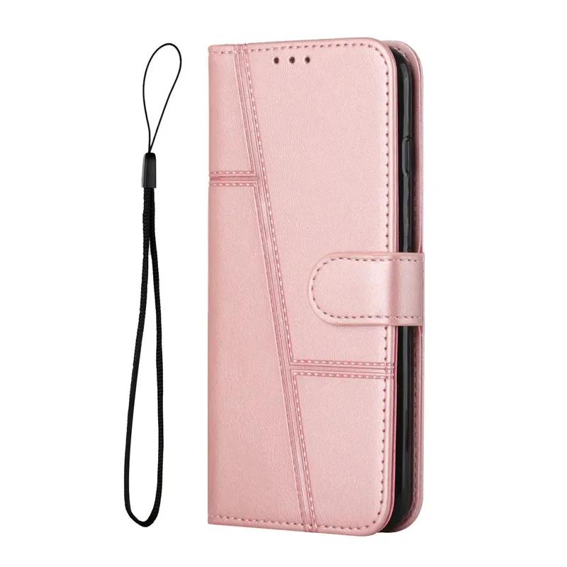 Leather Flip G05 Case On For Motorola MOTO G15 G35 G55 G45 G75 G85 G05 G24 G14 G54 Power G34 G84 5G Magnetic Cases Phone Cover