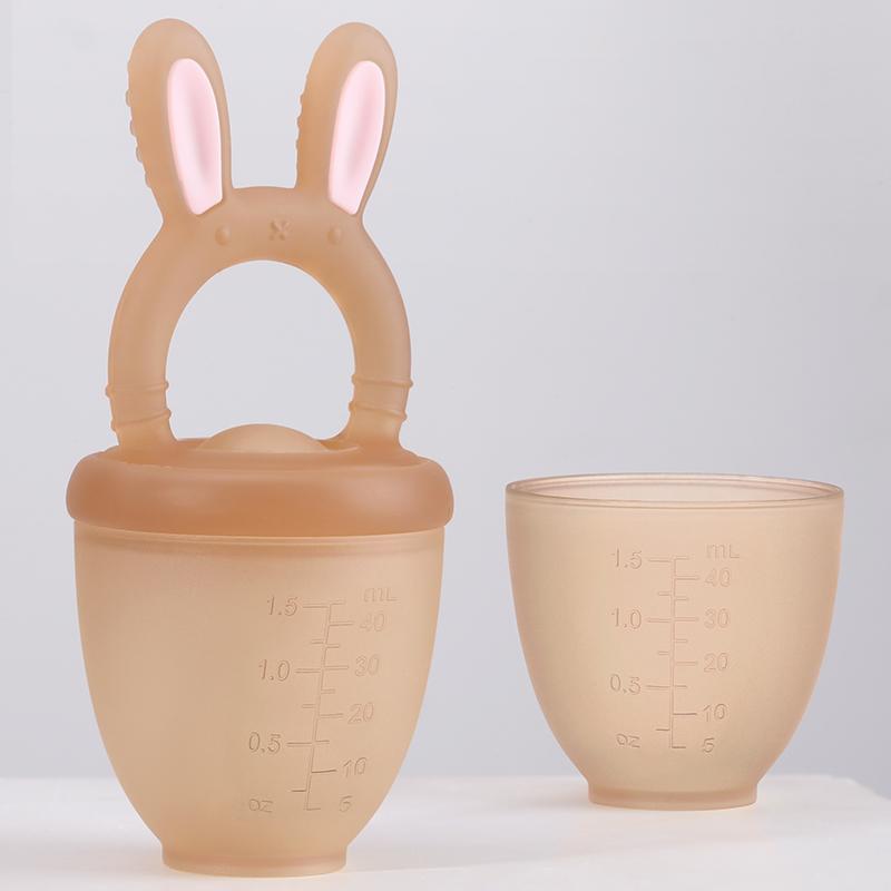 Vlastní dětský dudlík Džus kousátka Dudlík pro miminko Dárek pro miminko Silikon Bpa Free Dětské ovoce Čerstvé jídlo Krmítko Dudlík