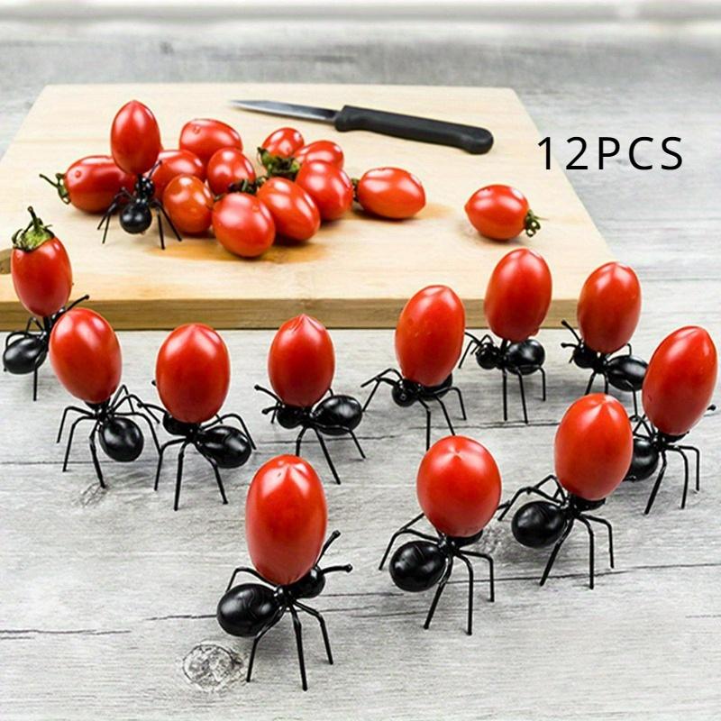 

12pcs Ant designed fruit fork suitable for all parties and gatherings 12pcs