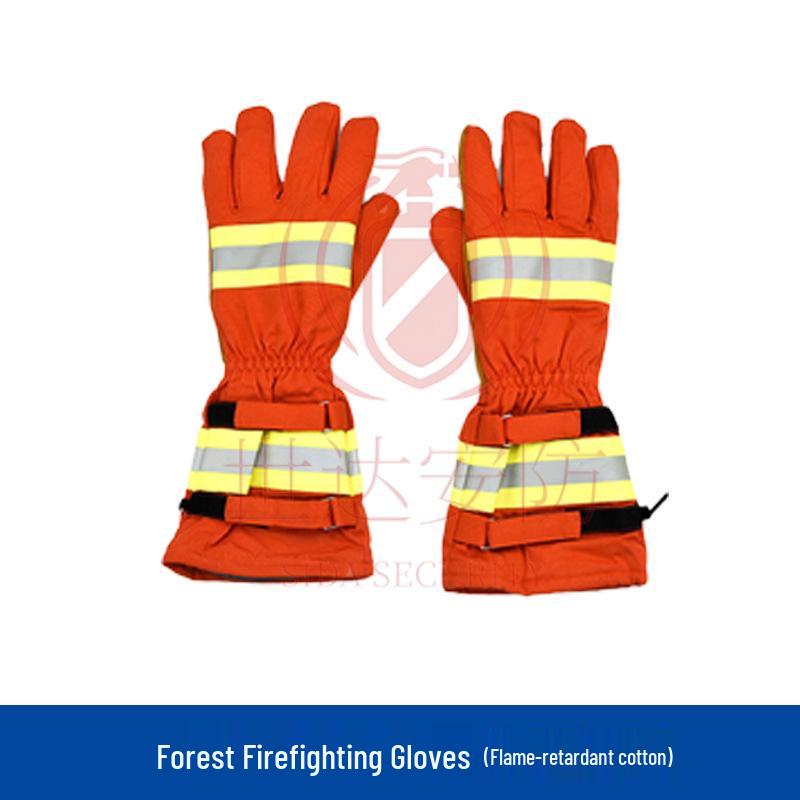 Fireproof Long Sleeve Forest Ranger Gloves - Waterproof, Flame Retardant, Heat Insulating Protective Gear