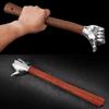 Thumb Hammer Decorative Hammer Stainless Steel Solid Head Wooden Handle Collectible Art for Gardening Camping