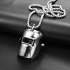 Pendant Necklace Welding Face Cover Hip Hop Men Women Classic Bright Luster Couple Necklace for Festival