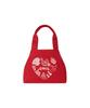 EMIS Heart Coastal Mini Tote Bag-Red