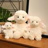 Adorable Sheep Plush Toy Soothing Sleep Pillow Gift for Girls' Birthdays