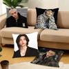 H-Hot KPOP Idol H-Hyunjin Pillow Case Home Decor Throw For Sofa Bed Car Room Decor Gift Idea