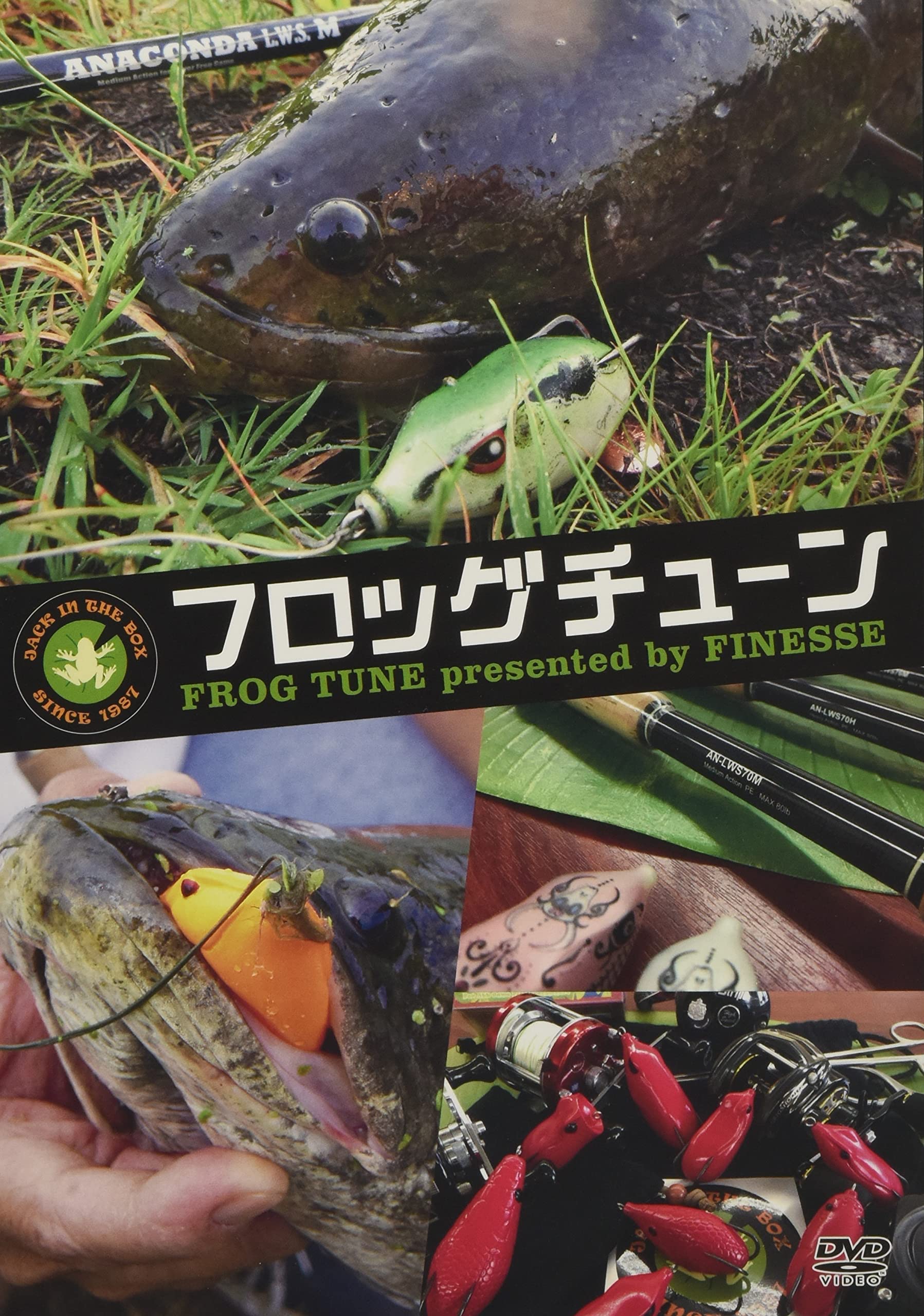

Finesse Snakehead Frog Tune DVD.