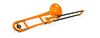 pBone Plastic Trombone for Children and Beginners (Orange)