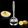 Potato Smasher Heavy Duty Potato Masher Kitchen Tool Stainless Steel Vegetable Masher Cooking and Kitchen Gadget